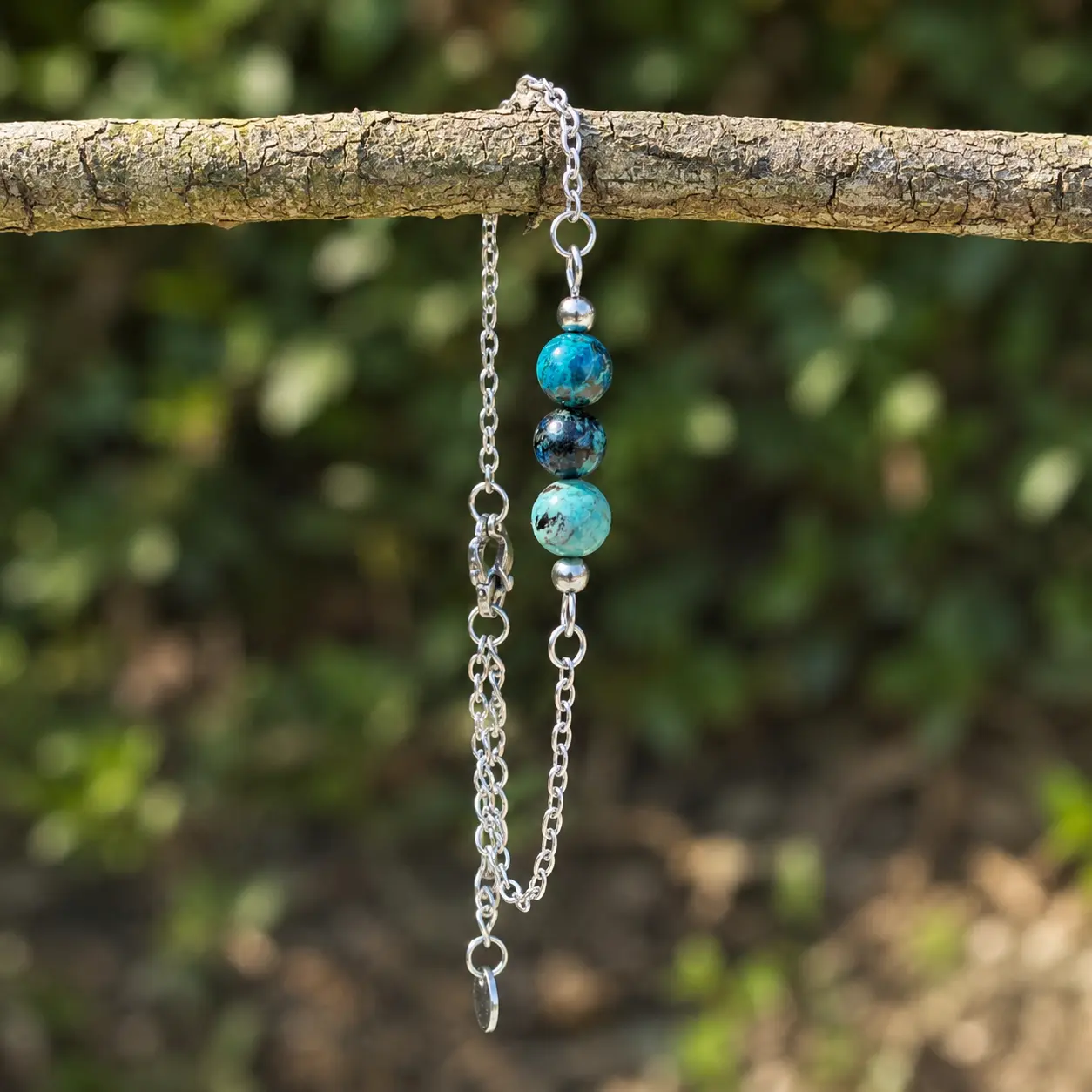 Bracelet Reliques n°2 azurite