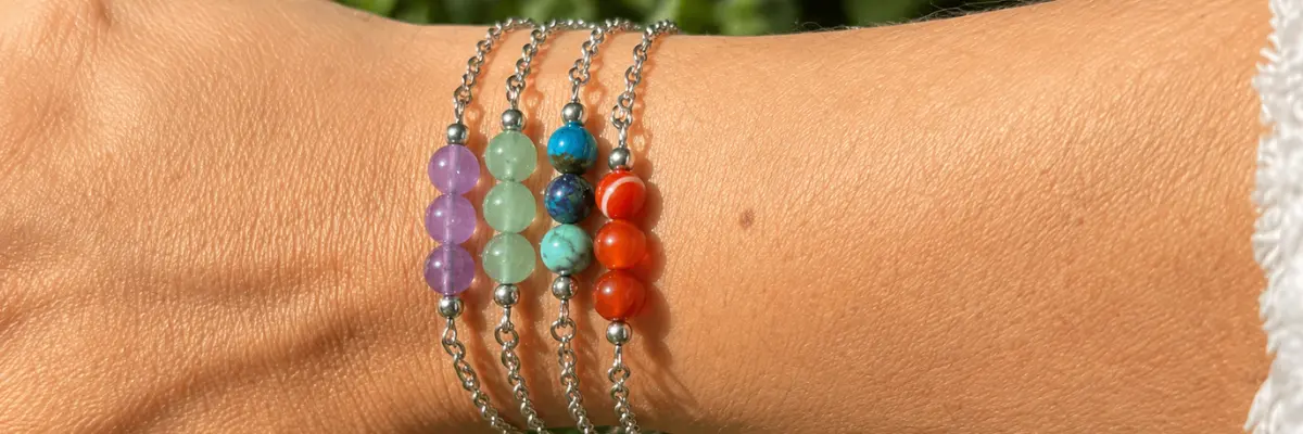 Bracelet Reliques n°2 ensemble au poignet