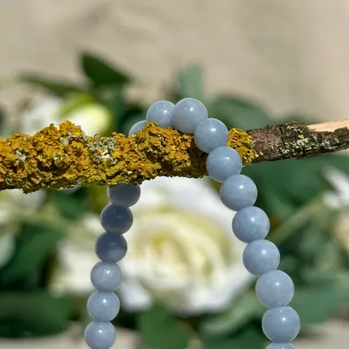 bracelet angelite 6 mm