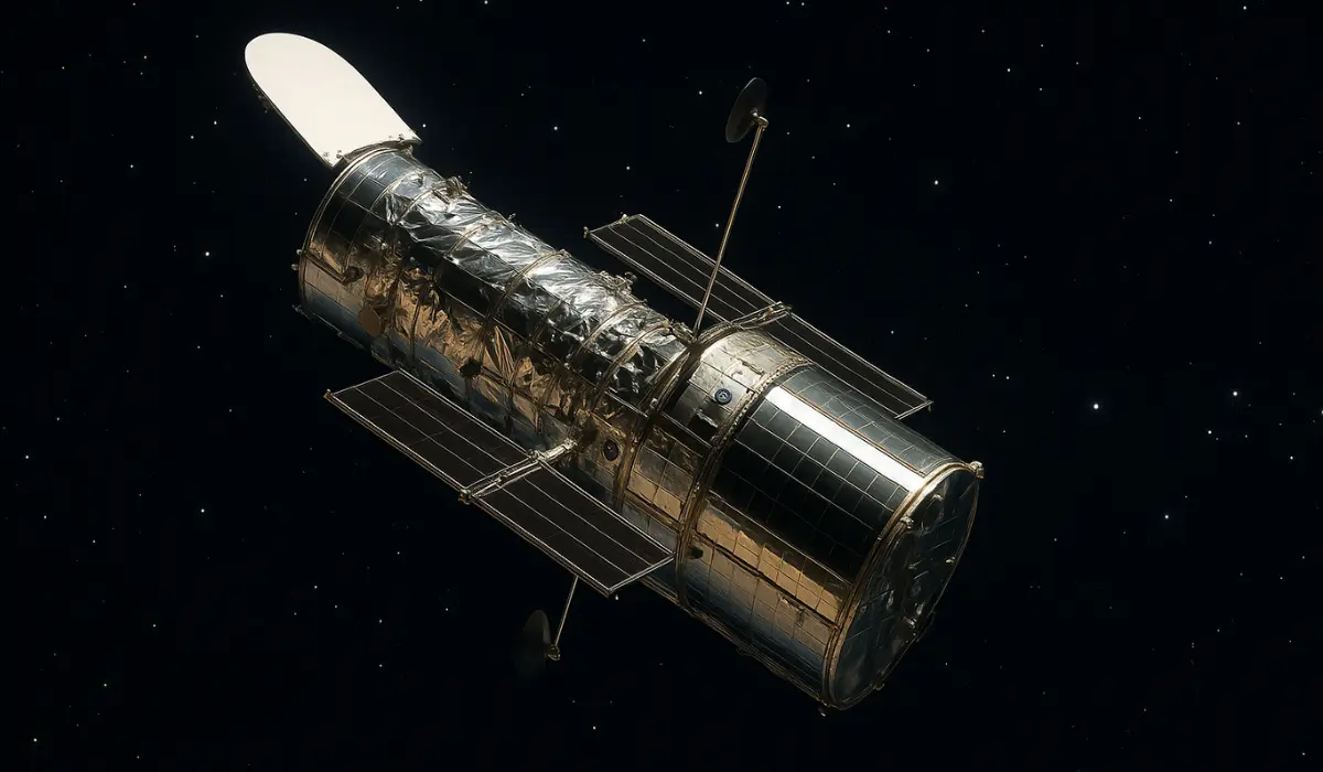 Hubble, vue d'artiste