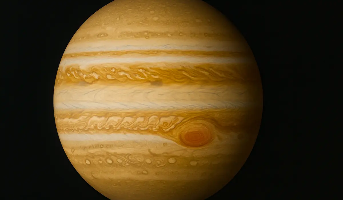 Jupiter, dans l'espace