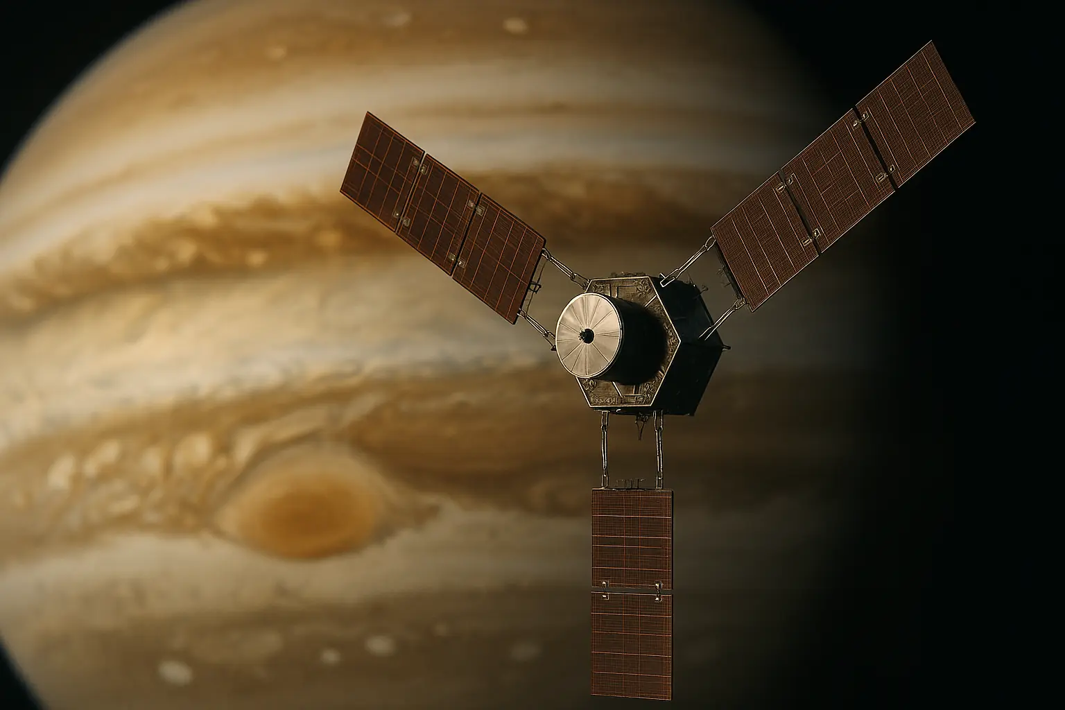 La sonde Juno autour de Jupiter