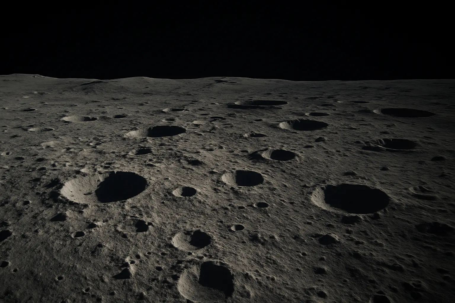 Gros plan sur la face cachée de la Lune