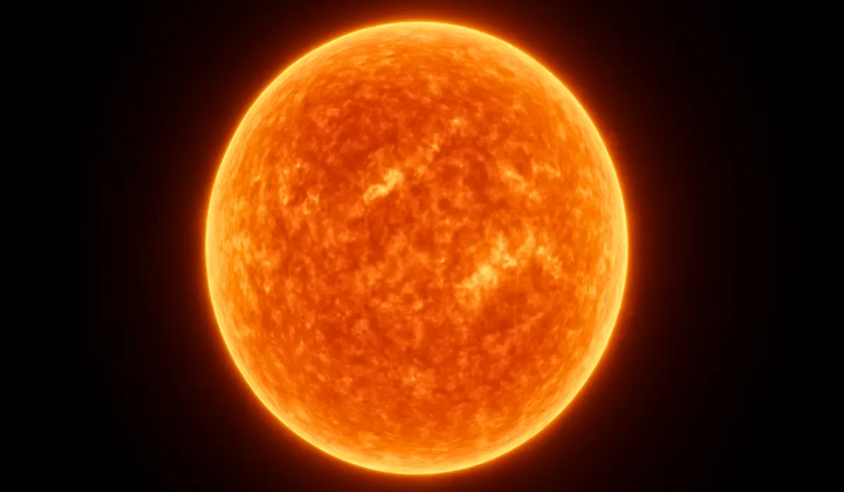 Le Soleil dans l'espace, vue d'artiste