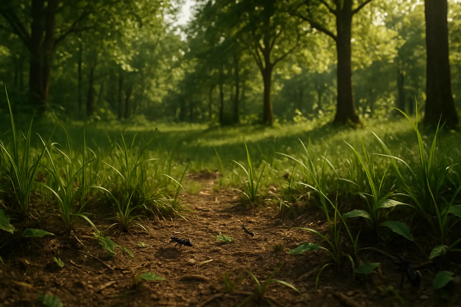 Forêt luxuriante