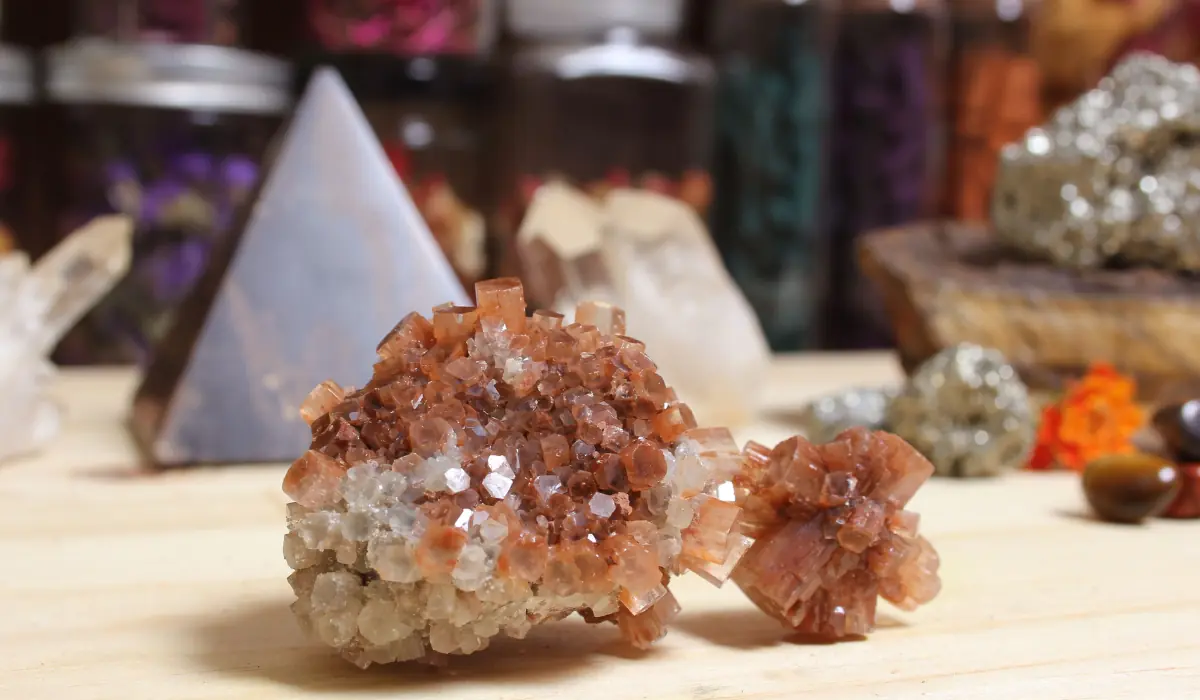 De l'aragonite, un carbonate