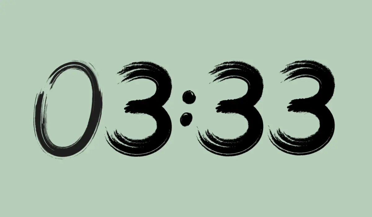 heure miroir 03h33