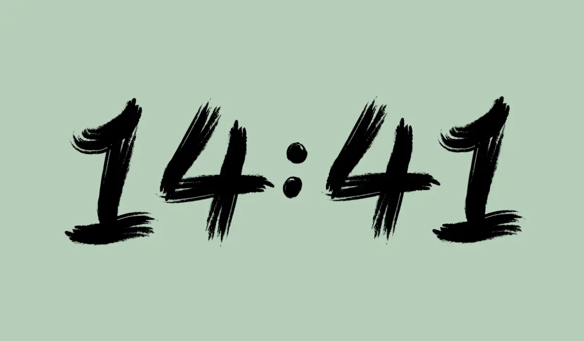 heure miroir 14h41