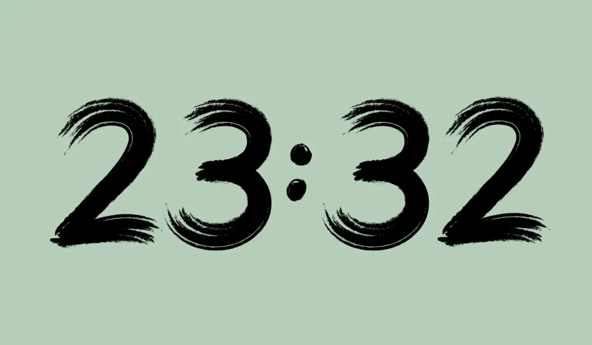 heure miroir 23h32