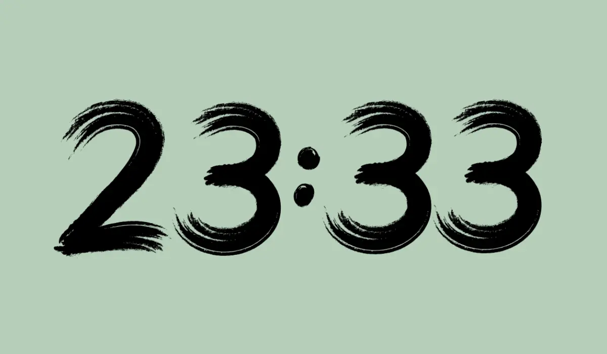 heure miroir 23h33