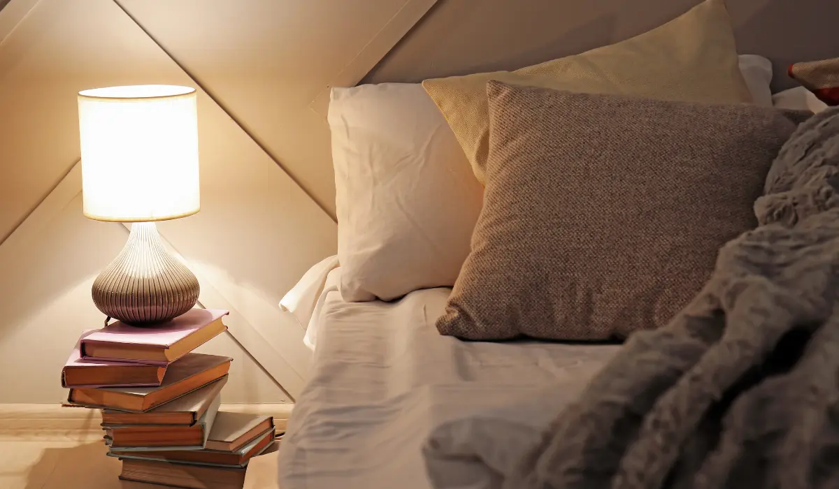 Un lit douillet et accueillant