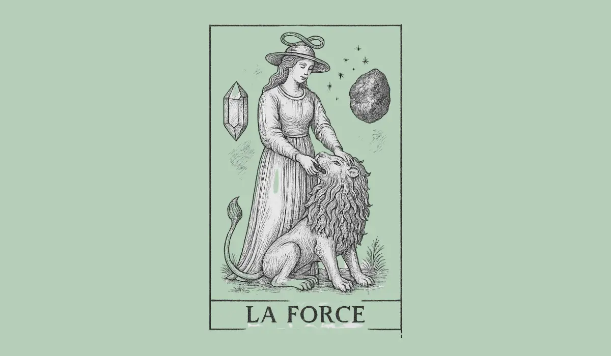 tarot marseille la force