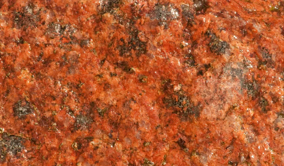 Du granite en gros plan