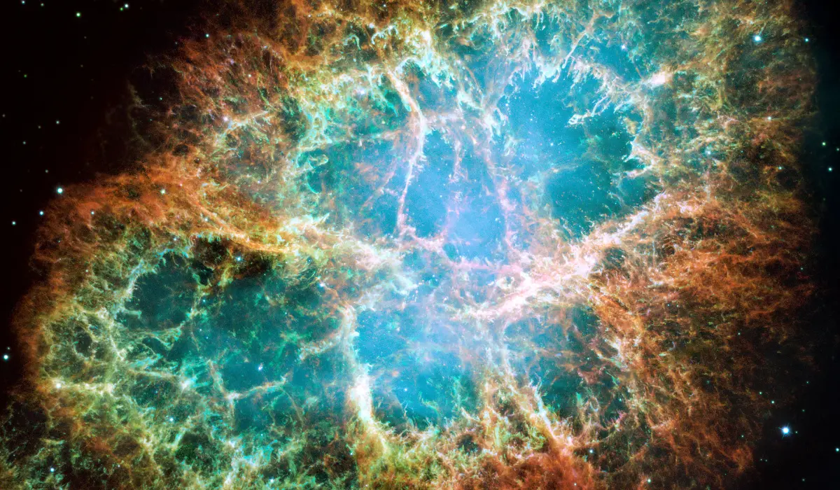 Nébuleuse du Crabe vue par Hubble