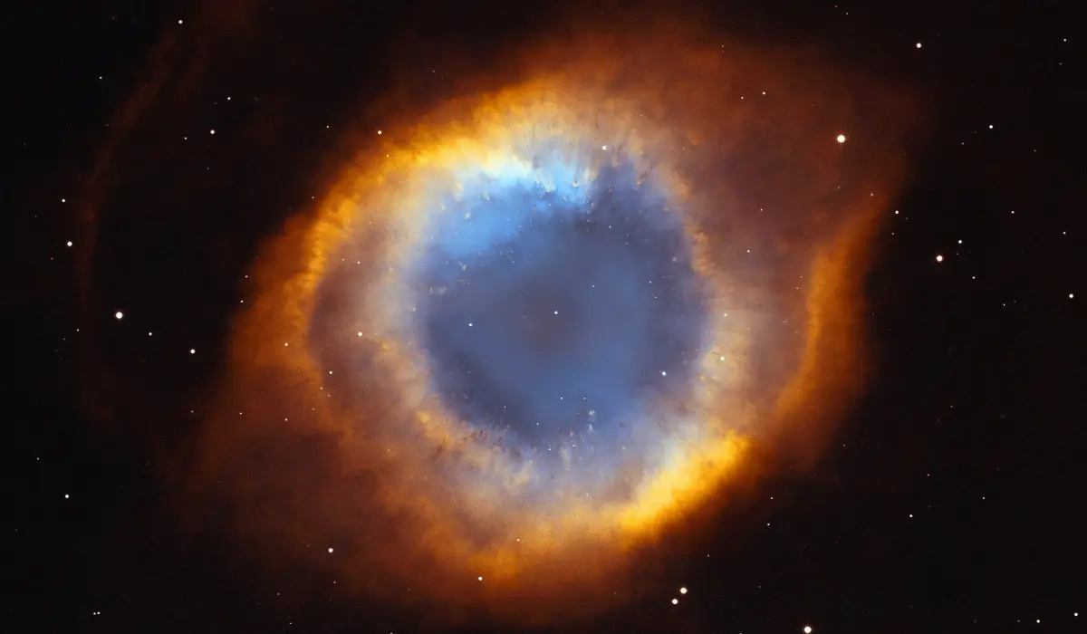 La nébuleuse de l'Hélice vue à l'aide du téléscope spacial Hubble