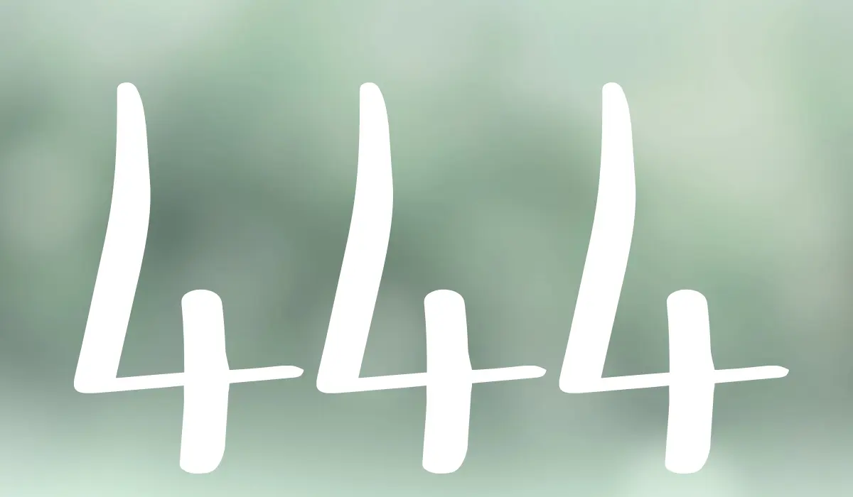 Le chiffre de numérologie 444