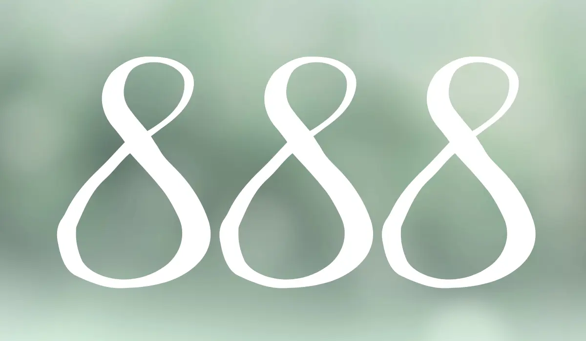 Le nombre de numérologie 888