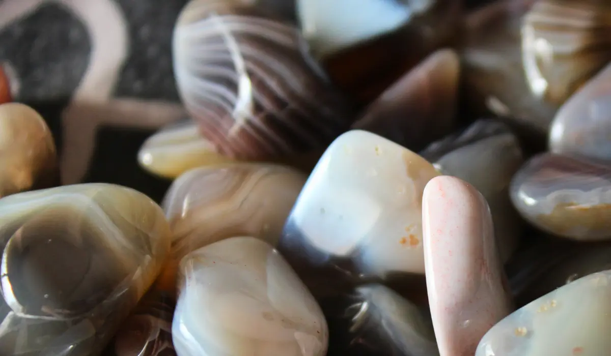 agate botswana en vrac