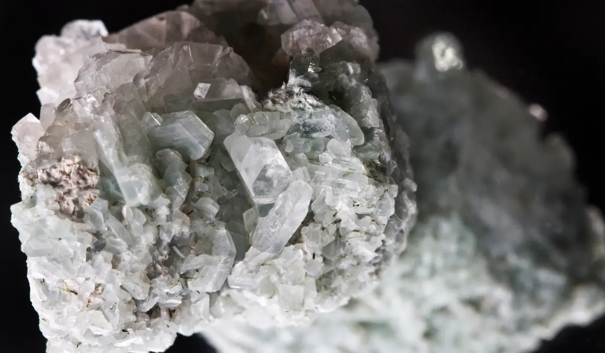 cristaux d'albite