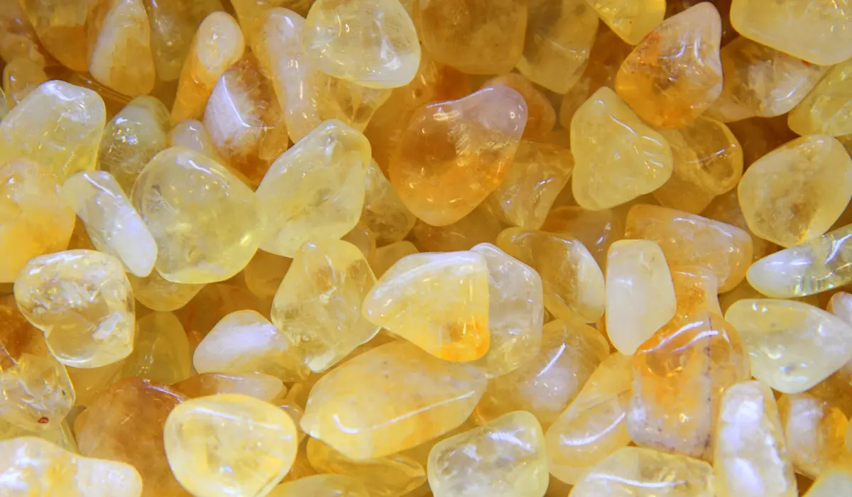 citrine polie en vrac
