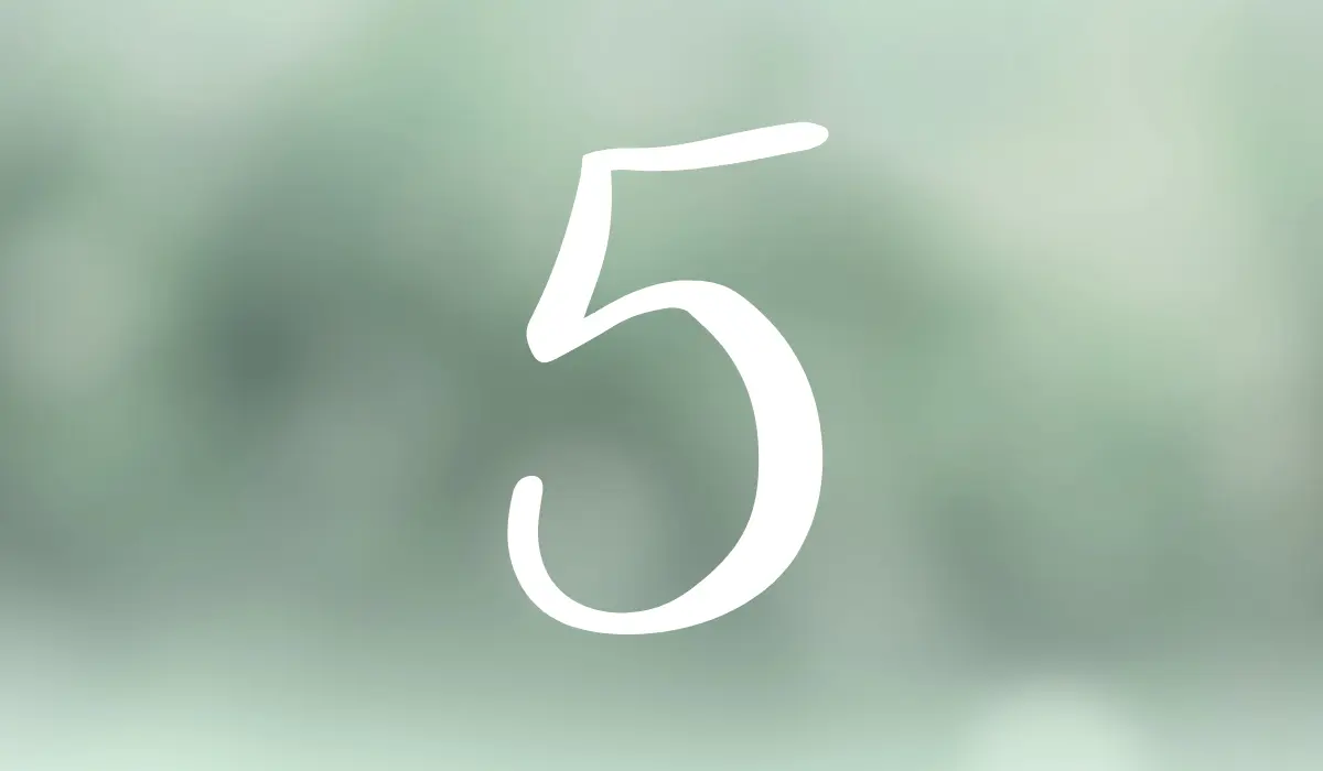 le chiffre 5