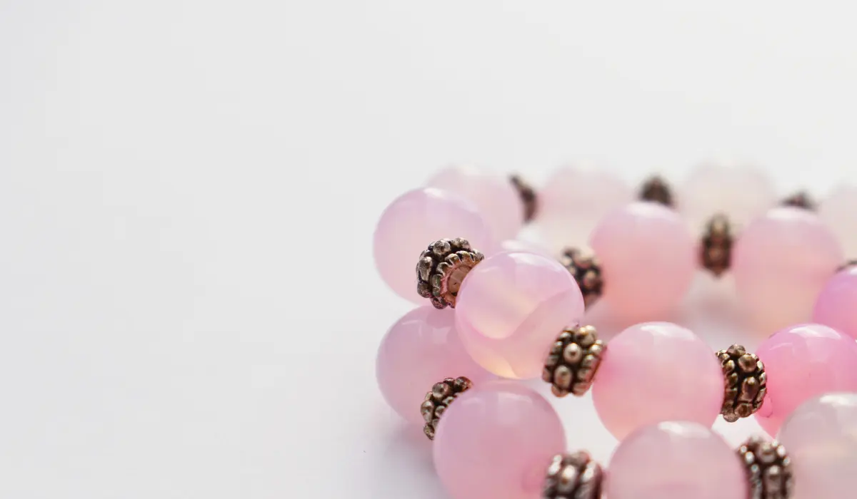 bracelet opale rose