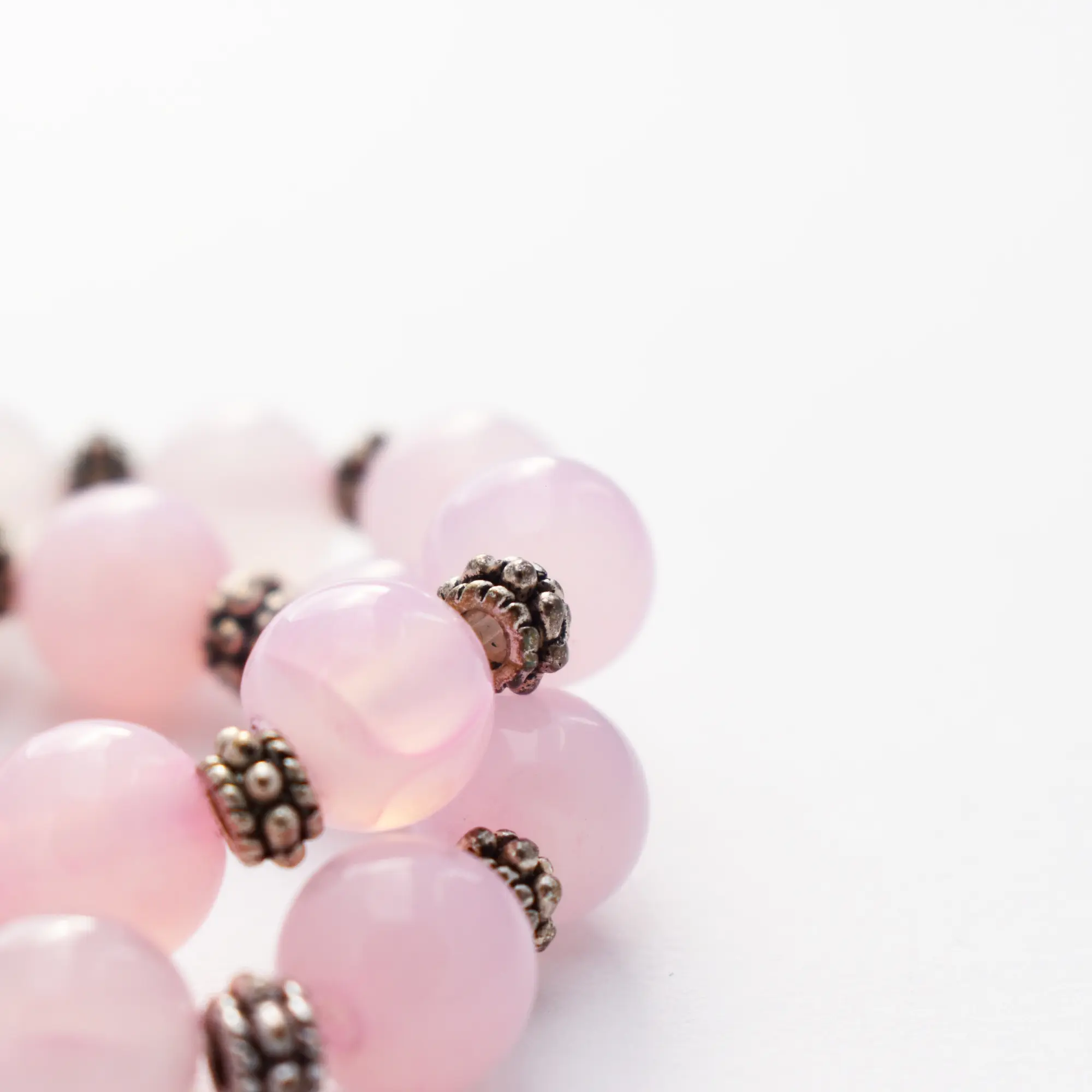 bracelet opale rose