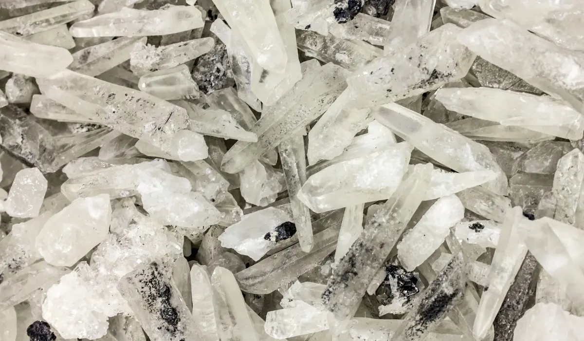 Quartz laiteux en vrac