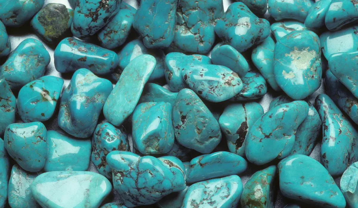 Pierre turquoise en vrac