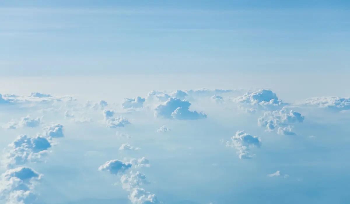 ciel vue de très haut