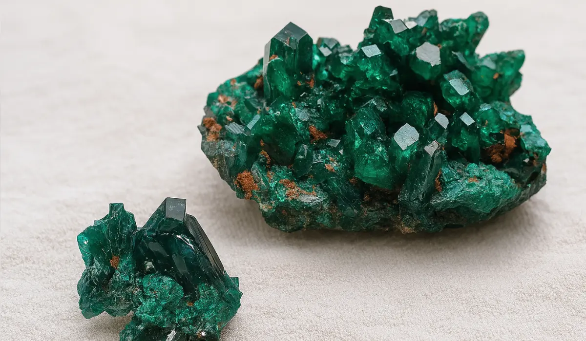 dioptase brute