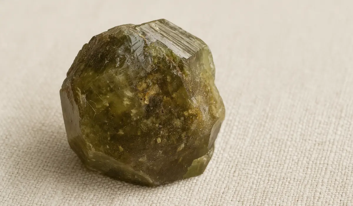 grenat grossulaire pierre polie