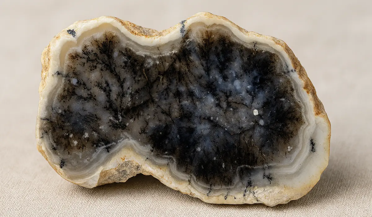 Merlinite geode