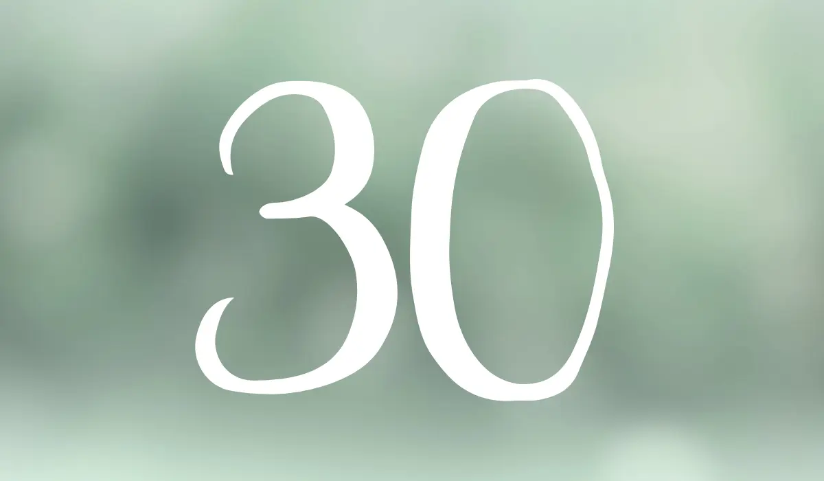 chiffre 30