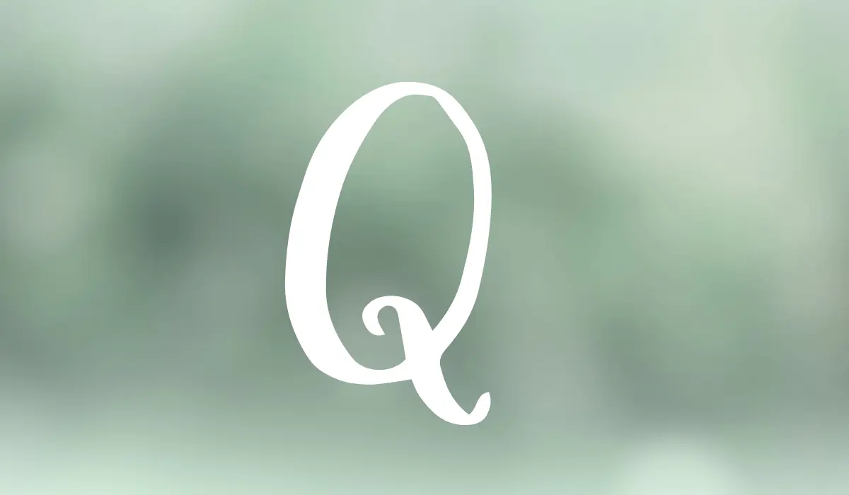lettre Q