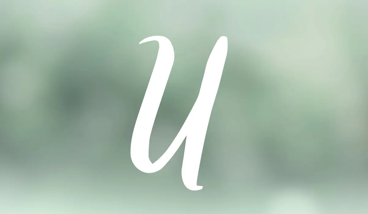 lettre U