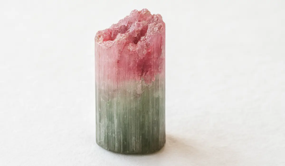 tourmaline melon d'eau brute