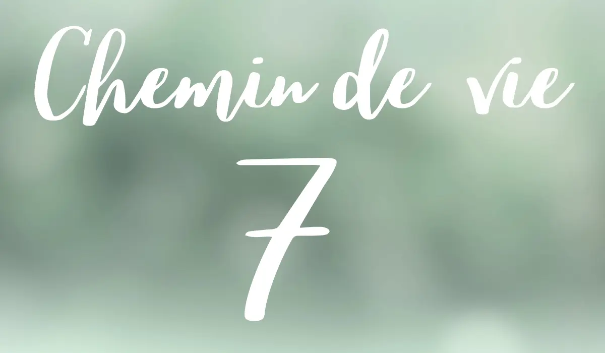 Chemin de vie 7