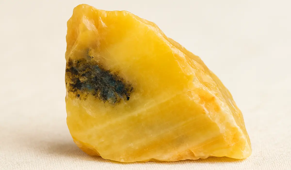 opale jaune brute