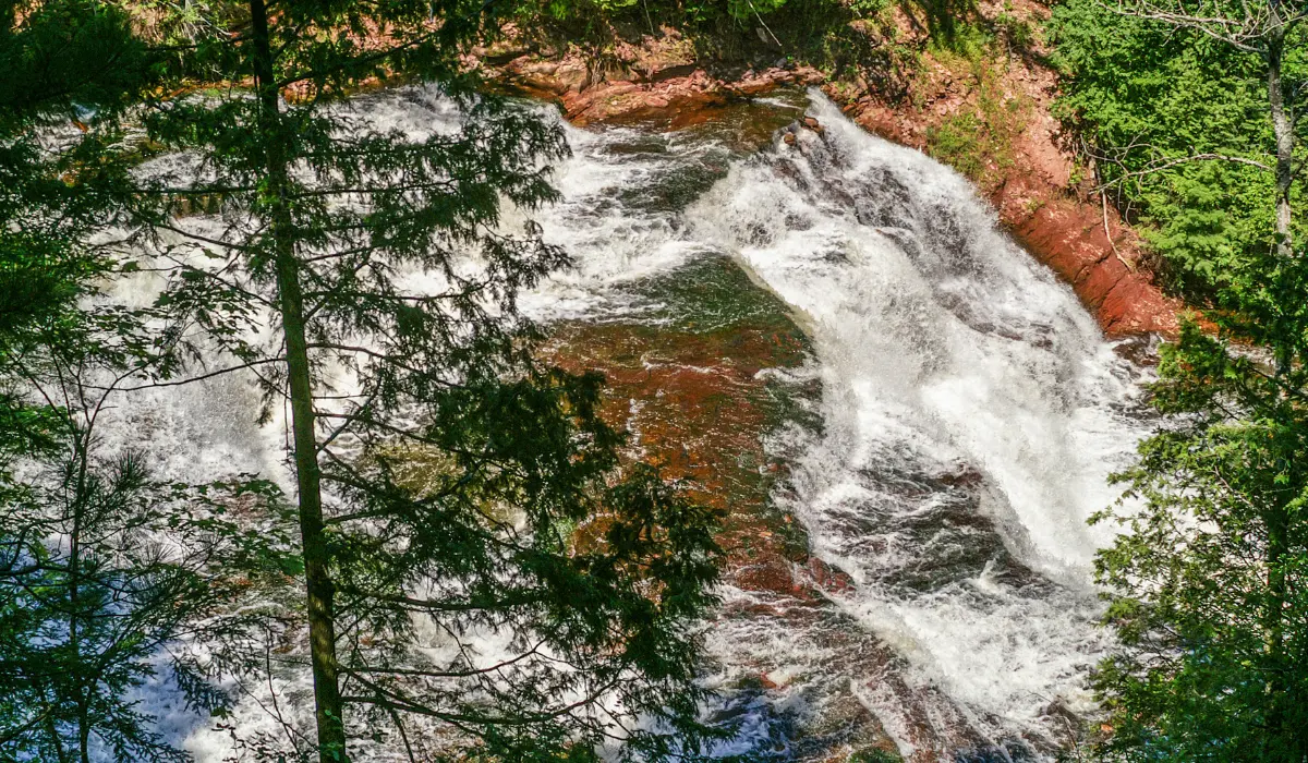 paysage rappelant une agate arborisée