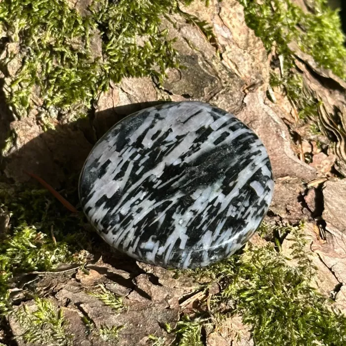 gabbro plate posée sur le sol