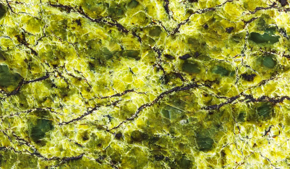 Lizardite en gros plan