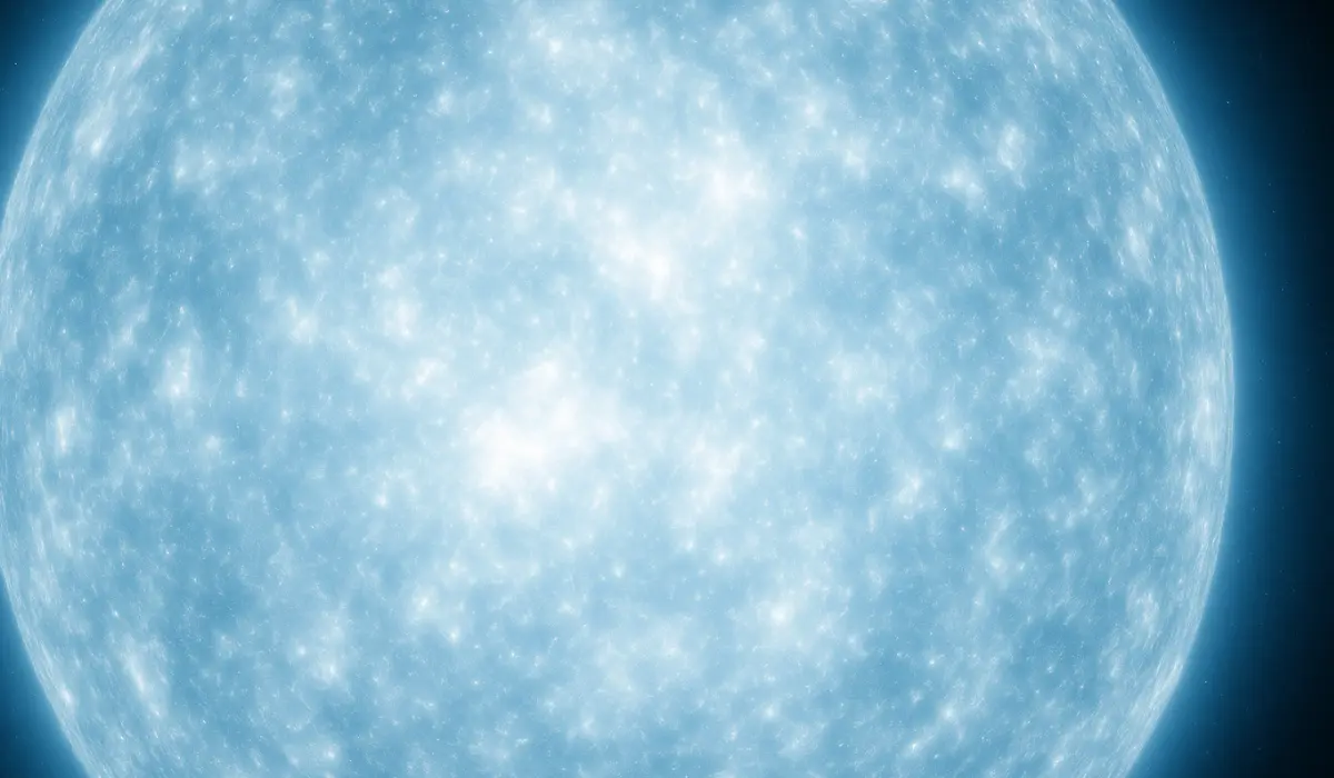 L'étoile Véga en gros plan