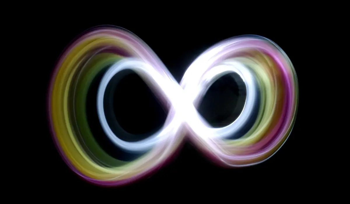 le signe de l'infini, le lemniscate trouble et energique