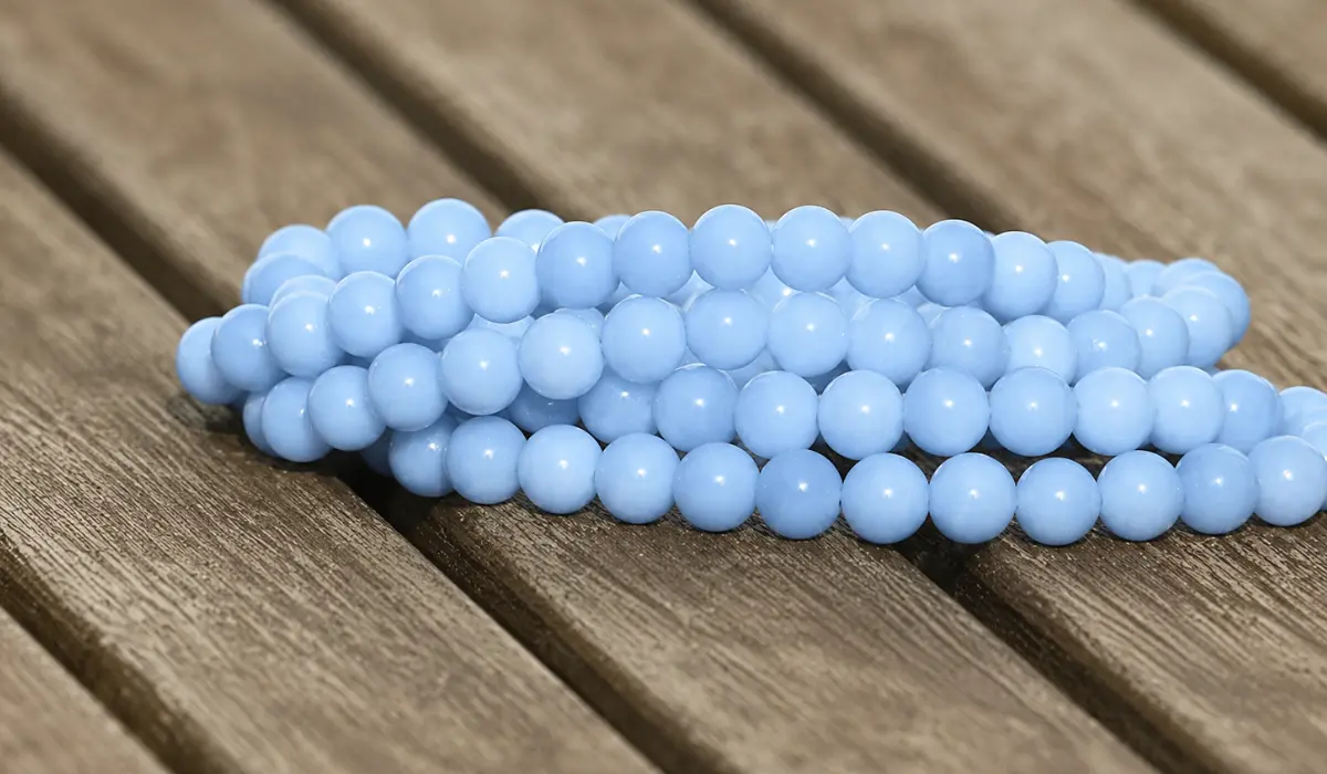 bracelet de lithothérapie angélite