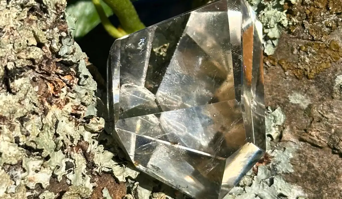 Cristal de roche taillée